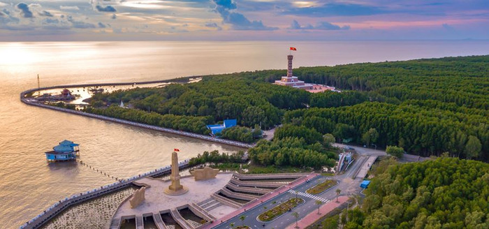 Cảnh đẹp mũi Cà Mau