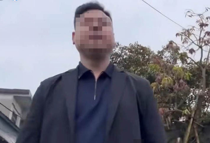 Người đàn ông trong vụ việc. Ảnh: báo Lao Động