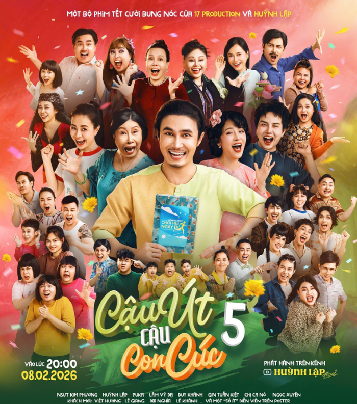 Poster và trailer Cậu Út cậu con Cúc mùa 5 vừa tung ra đã khuấy động không khí Tết sớm trên mạng xã hội