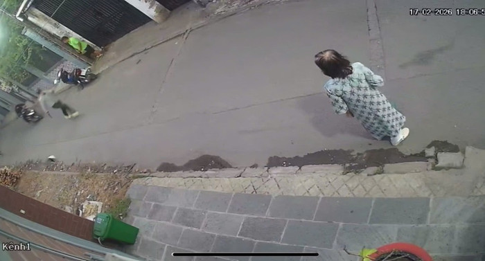 Hình ảnh vụ án được trích từ camera nhà dân. Ảnh: Công an tỉnh Đồng Nai