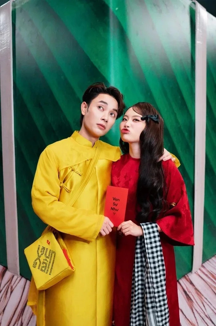 Phương Mỹ Chi góp mặt trong dự án nhạc Tết của Trúc Nhân gần đây.