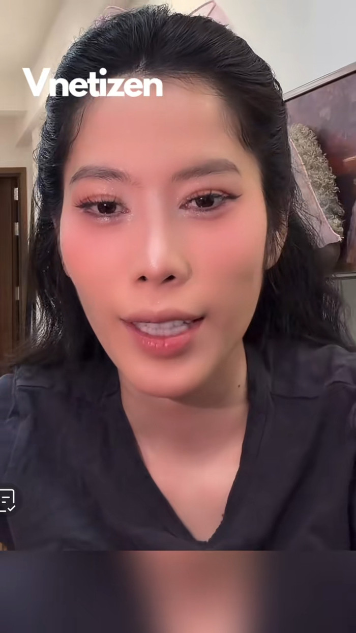 Nam Em đã có những chia sẻ thẳng thắn trên livestream về phim Thỏ Ơi!! của Trấn Thành, đặc biệt là nhân vật người thứ ba khiến dân tình 'dậy sóng'. (Ảnh chụp màn hình TikTok Vnetizen)