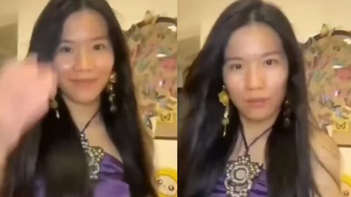 Bị mất hiệu ứng làm đẹp khi livestream, cô gái xinh đẹp lộ nhan sắc thật 'gây sốc' Ảnh 3