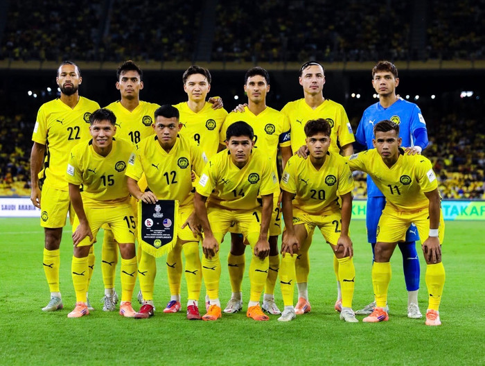 Ba trận giao hữu của Malaysia đã bị FIFA xử thua. Ảnh: Malaysia NT