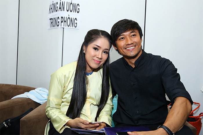 Lê Phương và Quý Bình từng hợp tác chung trong nhiều dự án, có mối quan hệ thân thiết và được nhiều khán giả thương mến.