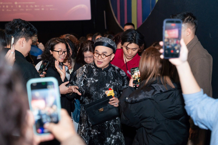 Nghệ sĩ Xuân Hinh thể hiện sự trân trọng trước tình cảm của khán giả đã dành cho bản thân và bộ phim Mùi Phở. Ảnh: FBNV