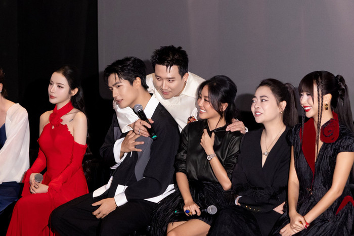 Văn Mai Hương dành nhiều lời có cánh cho Trấn Thành. Ảnh: FBNV