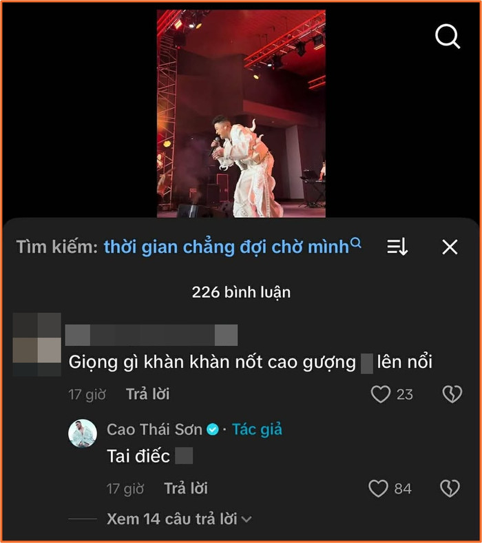 Ca sĩ Cao Thái Sơn gây tranh cãi khi mắng khán giả 'tai điếc' Ảnh 2