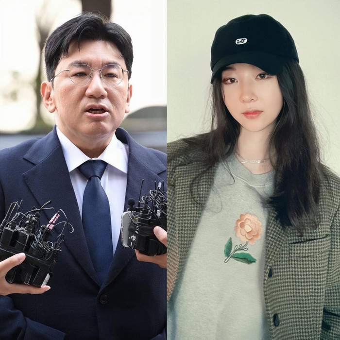 Min Hee Jin tổ chức họp báo lần thứ 4 Ảnh 1