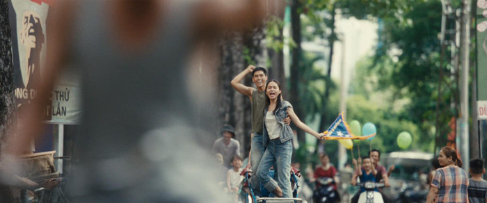 Tạo hình của Võ Điền Gia Huy trong phim Ồn Ào Tuổi Trẻ. - Ảnh: FBNV