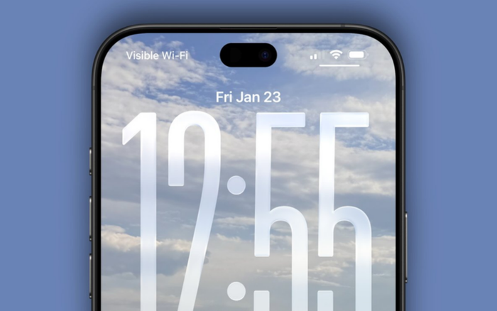 Cụm camera selfie cũng sẽ được thay đổi trên iPhone 18 Pro. (Ảnh: Apple Insider)