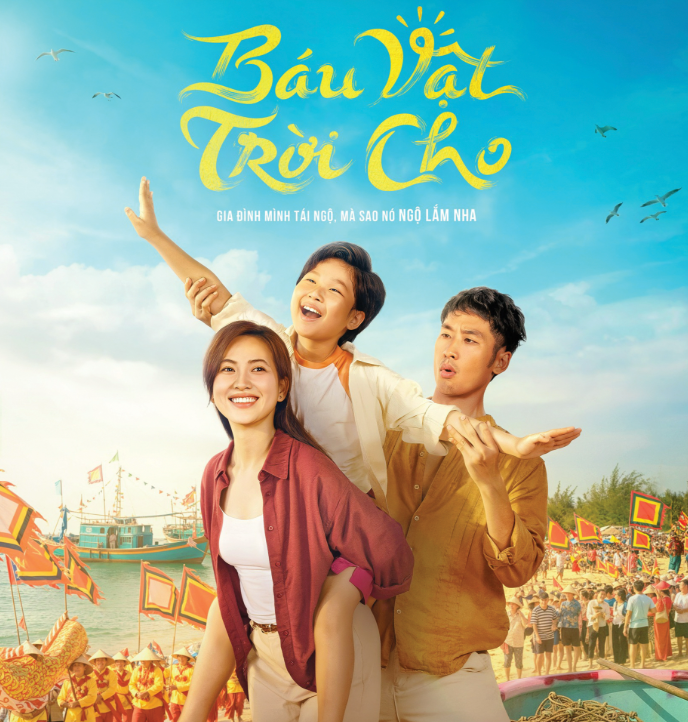 &nbsp;Báu Vật Trời Cho do Phương Anh Đào và Tuấn Trần đóng chính đang giữ vị trí thứ 2 bảng xếp hạng phòng vé (Ảnh: FBNV).