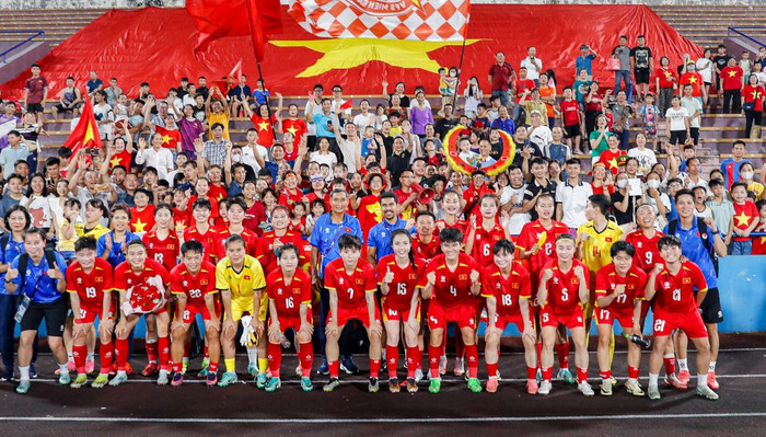 Tuyển nữ Việt Nam sẽ đặt niềm tin vào chiến dịch vòng loại ấn tượng để làm bệ phóng cho AFC Women’s Asian Cup Australia 2026. Ảnh: AFC