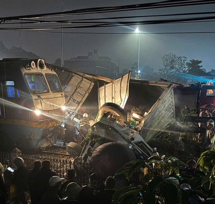 Hiện trường vụ việc. Ảnh: Công an TP Hà Nội