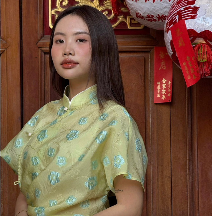 Phương Mỹ Chi bị sốt sau khi uống cacao. Ảnh: FBNV