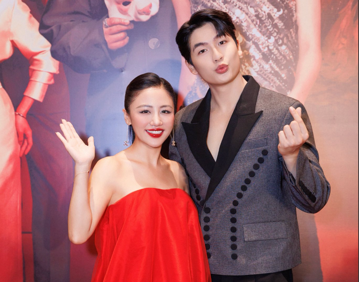 Văn Mai Hương và diễn viên Quốc Anh đóng cặp vợ chồng với nhau.&nbsp;