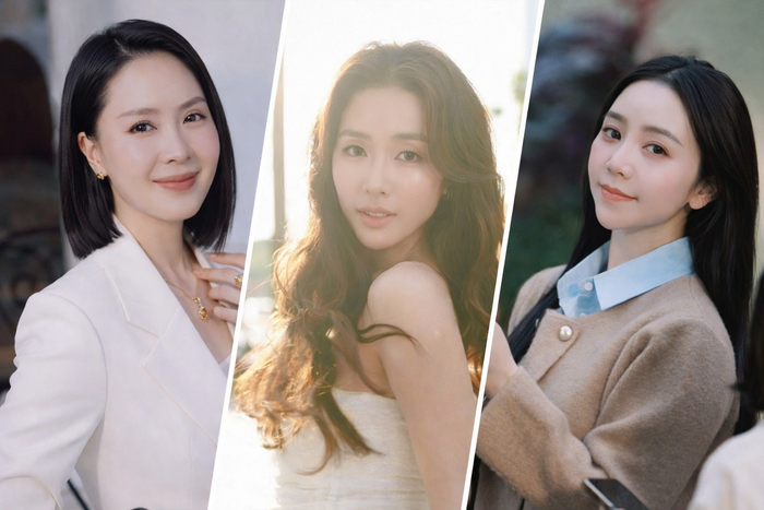 Hồng Diễm, Khả Ngân, Quỳnh Kool...đều đang là những mỹ nhân gây sốt của phim giờ vàng
