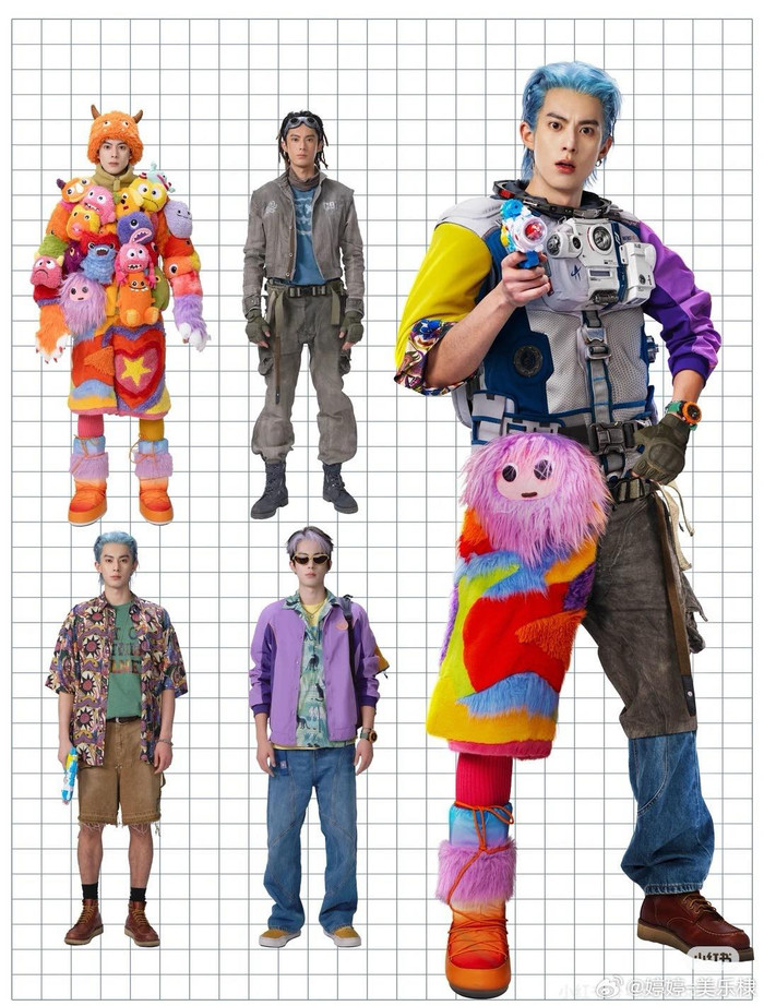 Tạo hình của nam diễn viên trong phim được đầu tư vô cùng kĩ lưỡng. - Ảnh: Weibo