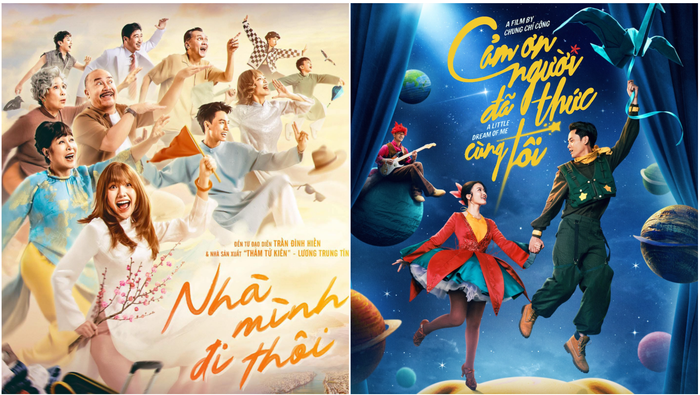 Nhà Mình Đi Thôi và Cảm Ơn Người Đã Thức Cùng Tôi là 2 bộ phim vừa mới ra rạp.