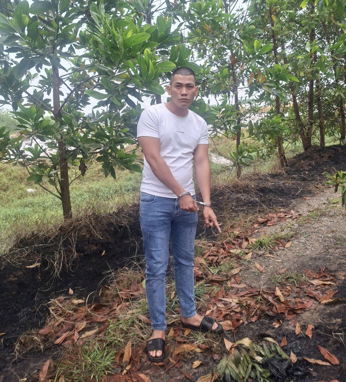 Đối tượng Nguyễn Công Toàn. Ảnh: Công an TP Đà Nẵng