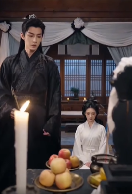 Cặp đôi chính với diễn xuất được đánh giá 'có thể thay thế diễn viên thật'. Ảnh chụp màn hình