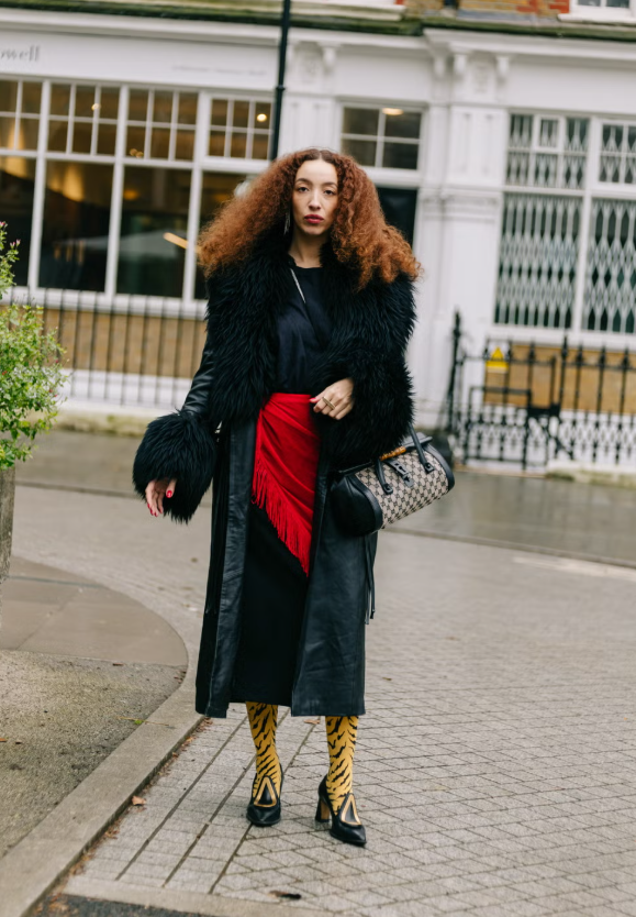 Phối đồ theo phong cách đường phố tại Tuần lễ thời trang London Ảnh 6