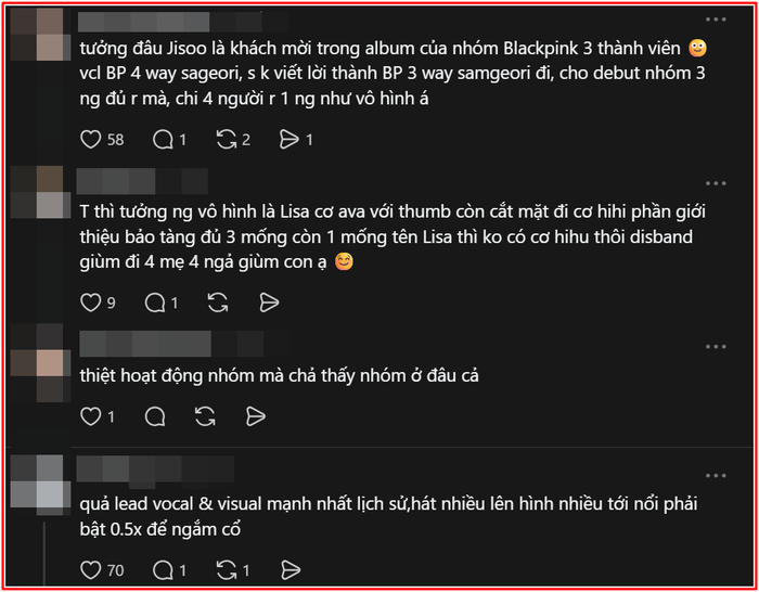 Jisoo hát chưa đến 2 phút trong album mới của BLACKPINK: Thực lực yếu hay YG quá bất công? Ảnh 4