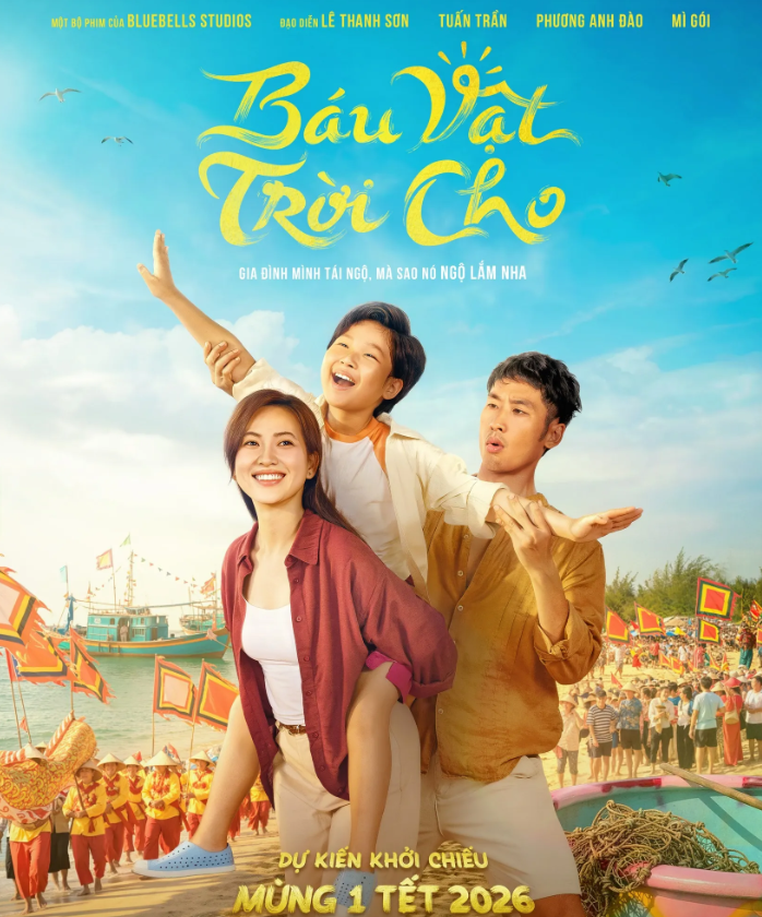 Thành công của Báu Vật Trời Cho khẳng định Tuấn Trần và Phương Anh Đào như một “bảo chứng phòng vé” khi sánh đôi trên màn ảnh.