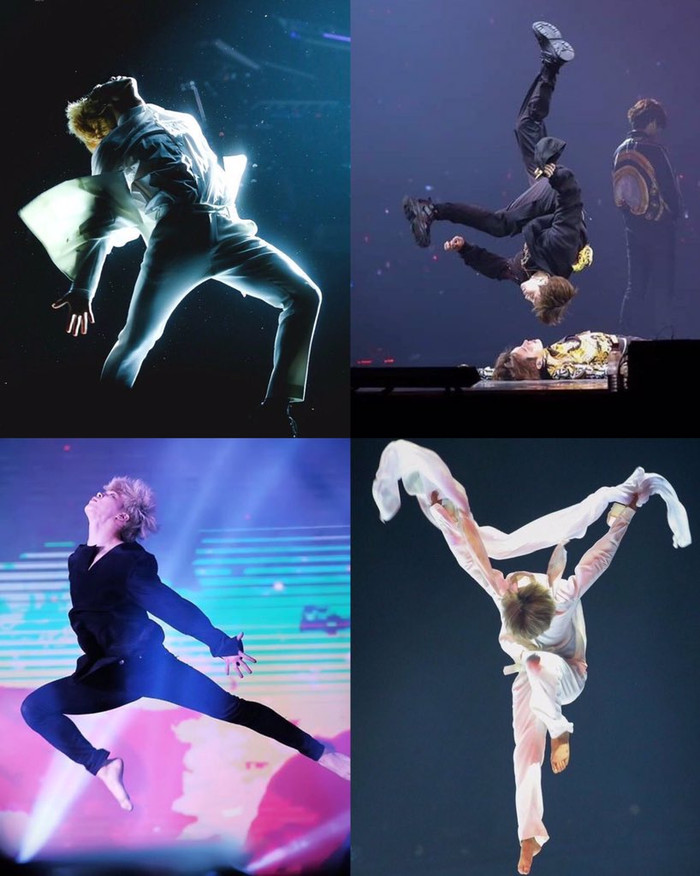 Những đường nét vũ đạo mềm mại và giàu cảm xúc làm nên thương hiệu trình diễn của Jimin.