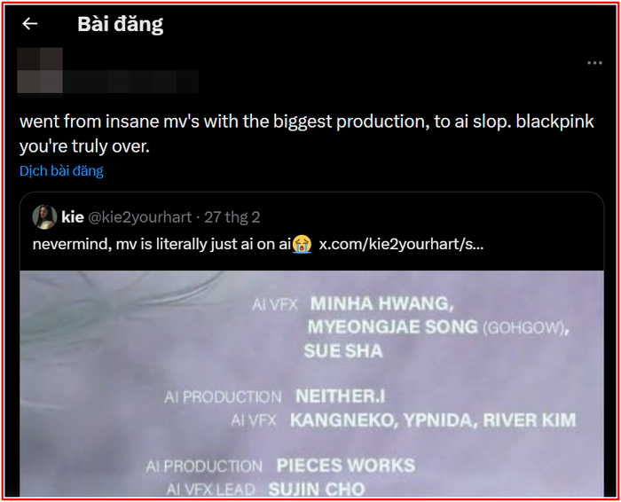 BLACKPINK bị chỉ trích vì sử dụng AI trong MV mới Ảnh 6