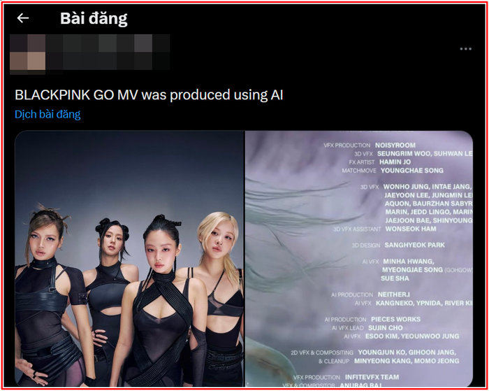 BLACKPINK bị chỉ trích vì sử dụng AI trong MV mới Ảnh 2