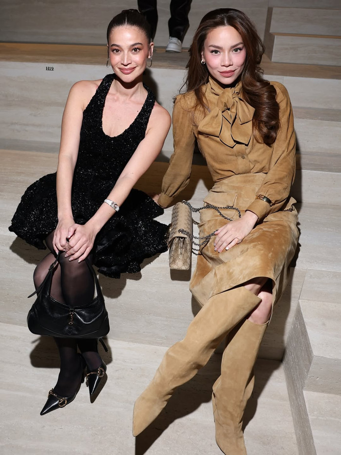 Hồ Ngọc Hà và Anne Curtis 'đọ sắc' khi đi sự kiện. Ảnh: G.C