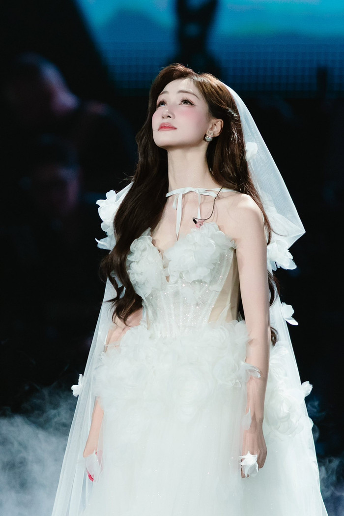 Trước ngày diễn ra fan concert, Hòa Minzy từng nhiều lần bày tỏ sự lo lắng khi tâm sự với khán giả. Ảnh: FBNV