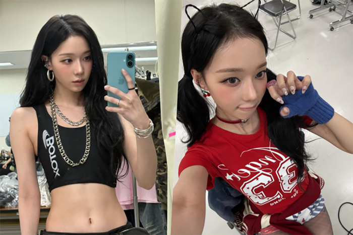 Loạt ảnh mới đây của Winter, đáng chú ý là khoảnh khắc nữ ca sĩ khoe trọn vòng eo con kiến cực quyến rũ.