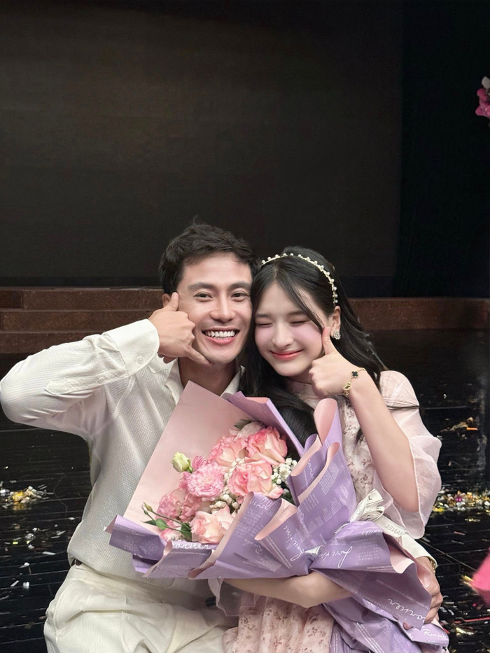 Hiện tại, cặp đôi màn ảnh Thanh Sơn và Yến My đang nhận nhiều sự quan tâm từ công chúng (Ảnh: FBNV).