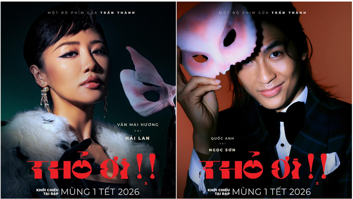 Văn Mai Hương và Quốc Anh là một trong những diễn viên chính của phim Thỏ Ơi!!.