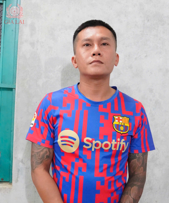 Đối tượng Phạm Anh Tài. Ảnh: Công an tỉnh Gia Lai&nbsp;