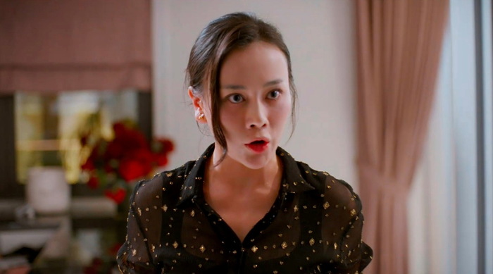 Phương Oanh trong một vai diễn phim truyền hình gần đây.