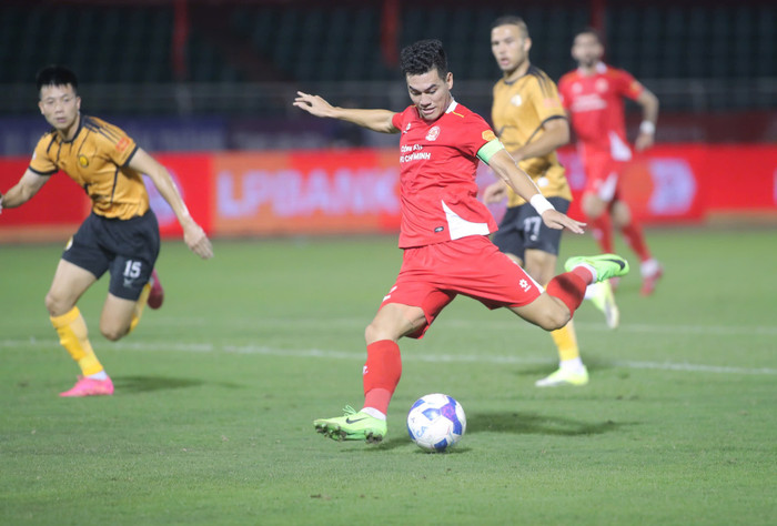 Tiến Linh có trận đấu không ấn tượng. Ảnh: CLB CA TP.HCM