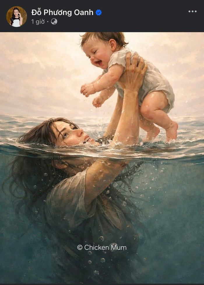 Hình ảnh được Phương Oanh đăng tải trong bài viết mới nhất - Ảnh: Chụp màn hình