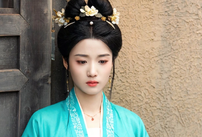 Ngũ phúc lâm môn là dự án cổ trang đầu tiên mà Lư Dục Hiểu tham gia đóng vai nữ chính - Ảnh: NETFLIX