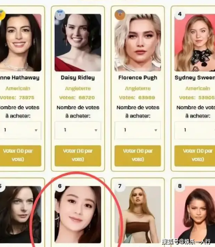 Triệu Lệ Dĩnh được vinh danh tại Liên hoan phim Thế giới châu Âu, trở thành nữ diễn viên Trung Quốc duy nhất góp mặt trong danh sách bình chọn toàn cầu