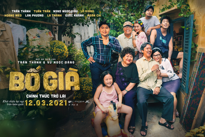 Bố già (2021), cột mốc mở đầu chuỗi kỷ lục trăm tỷ của Trấn Thành