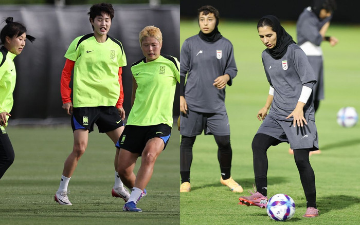 HLV Hàn Quốc tự tin sẽ đánh bại tuyển nữ Iran trước màn so tài lịch sử tại AFC Women’s Asian Cup 2026. Ảnh: AFC