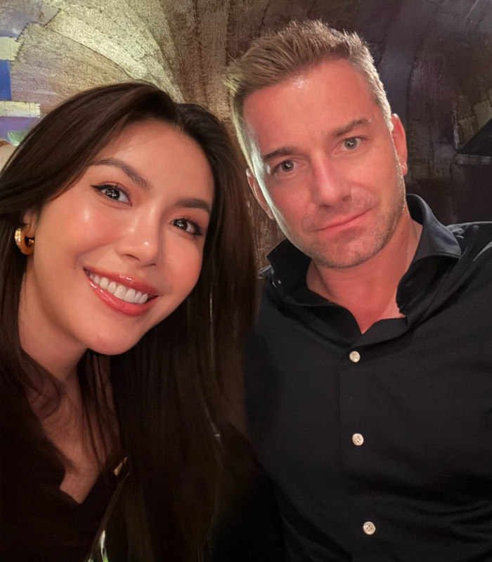 Minh Tú và chồng đã rời khỏi Oman. Ảnh: FBNV