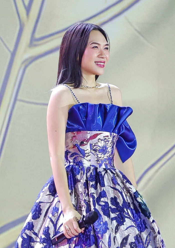 &nbsp;Mỹ Tâm dành nhiều tâm huyết cho dự án phim điện ảnh mới nhất. Ảnh: FBNV