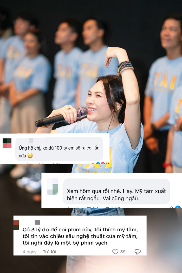 Một bộ phận khán giả khác cũng bày tỏ sự ngạc nhiên trước khả năng thực hiện các phân cảnh hành động lăn xả của 'Họa mi tóc nâu'. - Ảnh: Chụp màn hình