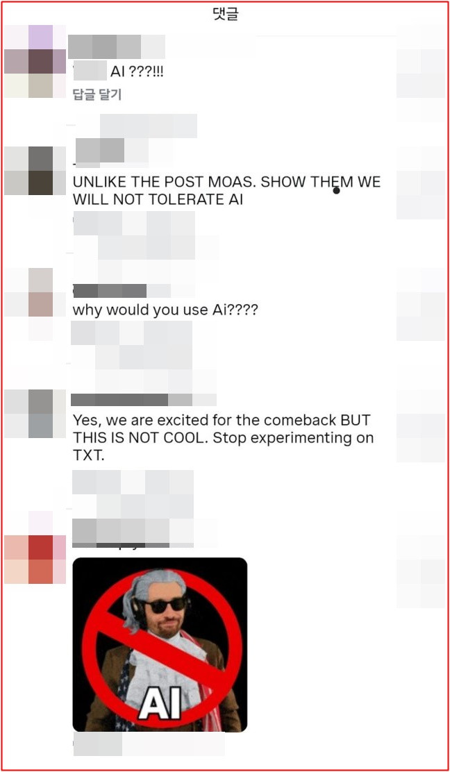 HYBE bị chê dùng 'AI rẻ tiền' cho sản phẩm comeback của TXT Ảnh 2