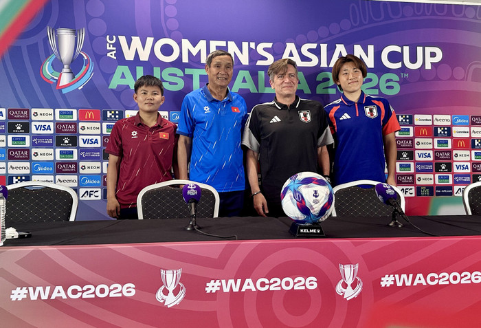 Việt Nam gặp Nhật Bản vào chiều nay. Ảnh: VFF