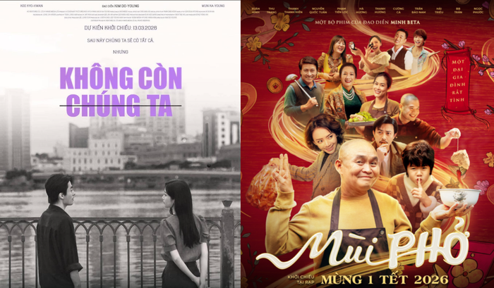 Không Còn Chúng Ta đứng thứ 4,&nbsp;Mùi Phở đứng thứ 5.&nbsp;